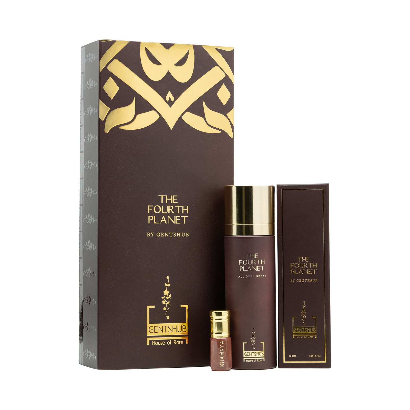 The Fourth Planet Collection Spray and Tola – Woods & Amber Fragrance by Gentshub